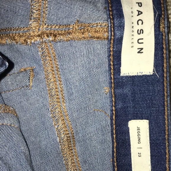 PACSUN ripped skinny jean jegging - Picture 2 of 4